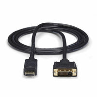 Adattatore DisplayPort a DVI Startech DP2DVI2MM6           (1,8 m) Nero 1.8 m