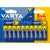 Batterie Alcaline Varta Longlife Power AA 1,5 V (12 Unità)