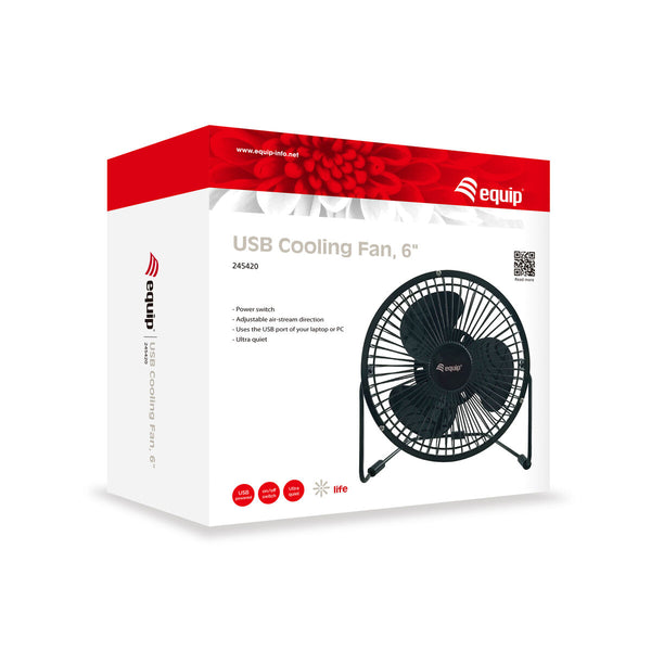 Ventilatore da Terra Equip 245420 Nero