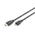 HDMI Kabel Digitus DIGITUS Cable de conexión High speed HDMI Schwarz 3 m