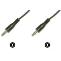 Audiokabel (3,5 mm) Digitus 3.5mm M/M, 2.5 m Schwarz