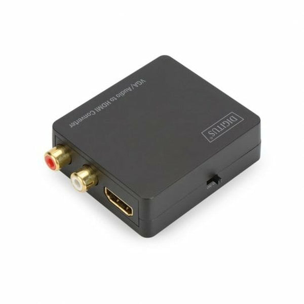 Adattatore VGA con HDMI con Audio Digitus DS-40130-1 Nero