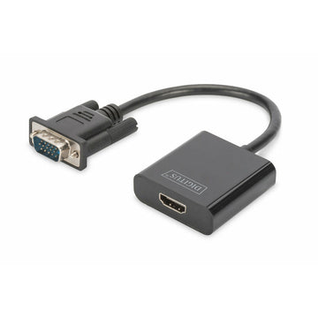 Adattatore HDMI con VGA Digitus DA-70473 Nero