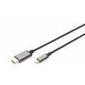 HDMI Kabel Digitus DIGITUS Cable adaptador de vídeo USB-C™ - HDMI®, UHD 4K / 30 Hz Grau 1,8 m