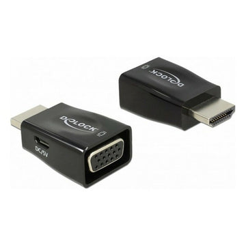 Adattatore HDMI con VGA DELOCK 65902 1920 px Nero