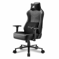 Sedia Gaming Sharkoon 4044951034802 Nero Nero/Bianco Bianco