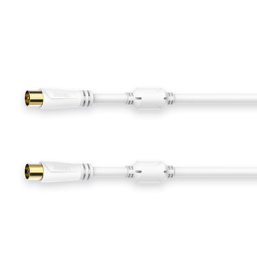 Cavo Antenna Hama 00205248 Bianco 5 m