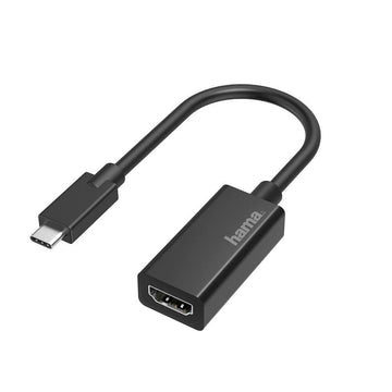 Adattatore USB C con HDMI Hama 00200315 Nero 4K Ultra HD