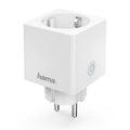 Presa Intelligente Hama | Enchufe Inteligente WLAN (3680 W, Compatible con Alexa y con Google Home, Sin puerta de enlace), Color