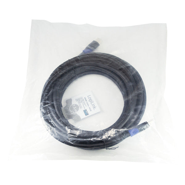 Cavo HDMI LogiLink CH0065 Nero 7,5 m