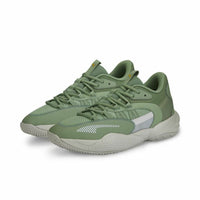 Scarpe da Basket per Adulti Puma Court Rider 2.0 Verde Unisex