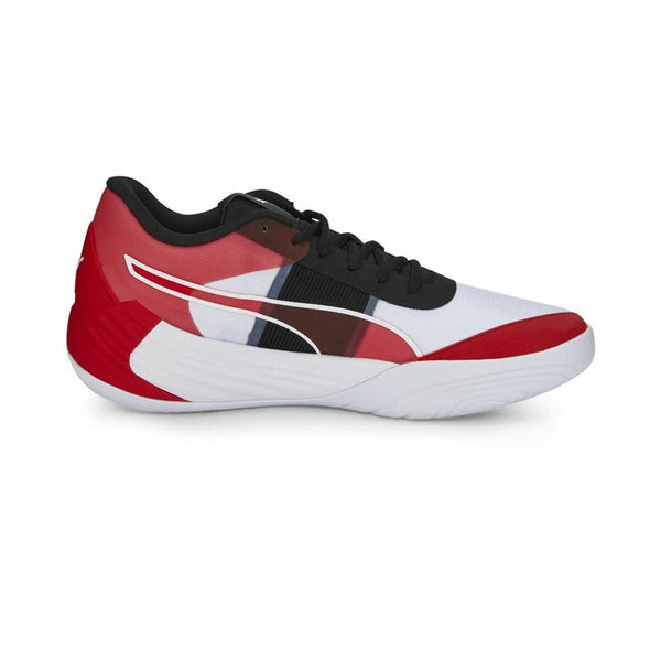 Scarpe da Basket per Adulti Puma Fusion Nitro Team Bianco Uomo