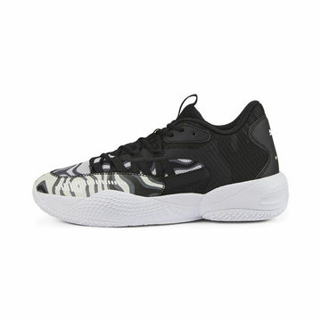 Basketballschuhe für Erwachsene Puma Court Rider 2.0 Schwarz Herren