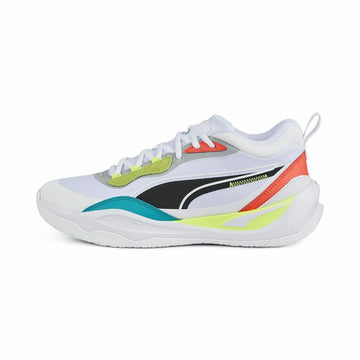 Scarpe da Basket per Adulti Puma Playmaker Pro Bianco