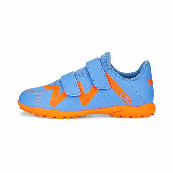 Scarpe da Calcio per Bambini Puma Future Play TT V Azzurro Uomo