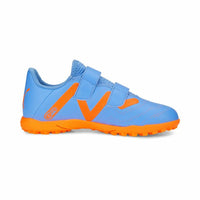 Scarpe da Calcio per Bambini Puma Future Play TT V Azzurro Uomo