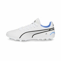 Scarpe da Calcio per Adulti Puma King Pro Mg Bianco Unisex