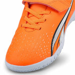 Scarpe da Calcio per Bambini Puma Ultra Play It V Arancio Uomo