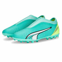 Fußballschuhe für Kinder Puma Ultra Match Ll Mg Elektrisch blau Herren