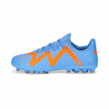 Scarpe da Calcio per Bambini Puma Future Play Mg Glimmer Azzurro Uomo