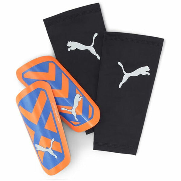 Parastinchi da Calcio Puma Ultra Light Sleeve Ultra Arancio Nero