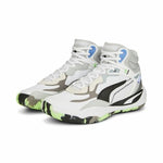 Scarpe da Basket per Adulti Puma Playmaker Pro Mid Bianco