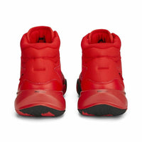 Scarpe da Basket per Adulti Puma Playmaker Pro Mid Rosso