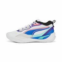 Scarpe da Basket per Adulti Puma Playmaker Pro Bianco