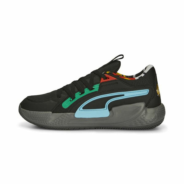 Scarpe da Basket per Adulti Puma Court Rider Chaos Nero