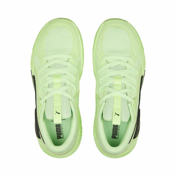 Scarpe da Basket per Adulti Puma Court Rider Chaos Lime