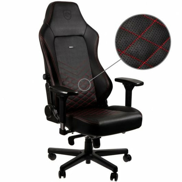 Sedia Gaming Noblechairs Hero PU Leather Nero Rosso Rosso/Nero