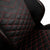 Sedia Gaming Noblechairs Hero PU Leather Nero Rosso Rosso/Nero