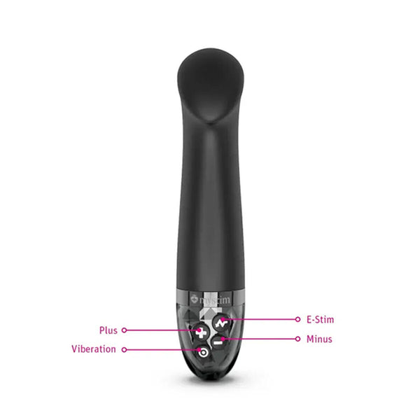 Wand Massager Elektro-Stabvibrator Mystim Right On Ron eStim