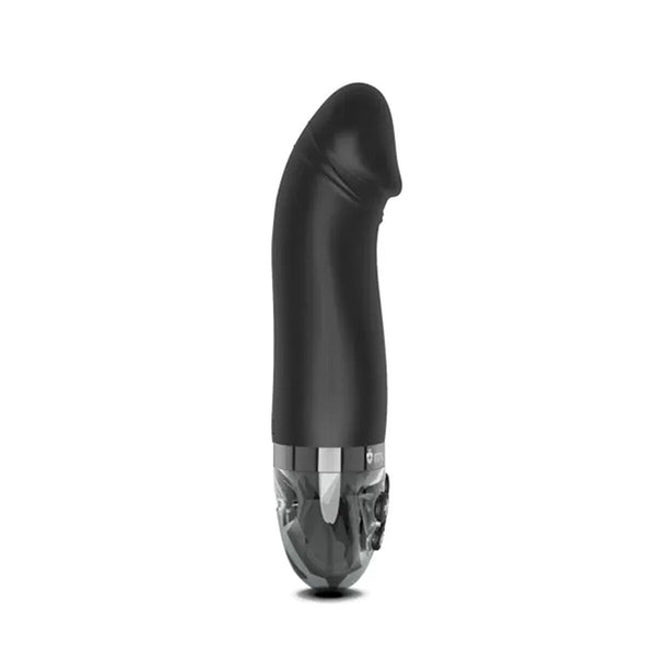 Diamond Silk Vibrator Schwarz Mystim Real Deal Neal eStim