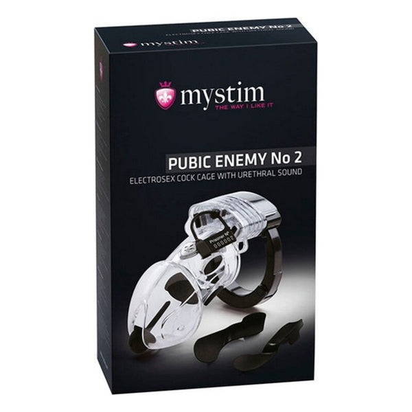 Pubic Enemy No 2 Reizstrom-Peniskäfig Mystim MS46621