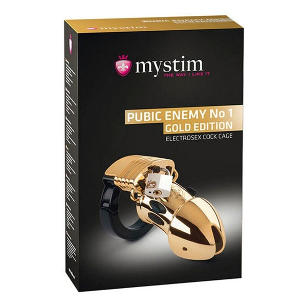 Pubic Enemy No 1 Peniskäfig Gold Edition Mystim 66239