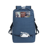 Laptoptasche Rivacase Biscayne Blau 17,3"