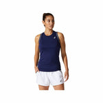 Tanktop Frau Asics Court Piping Dunkelblau