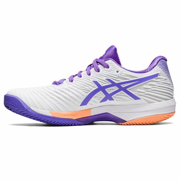 Scarpe da Tennis da Donna Asics Solution Speed FF 2 Clay Donna Bianco