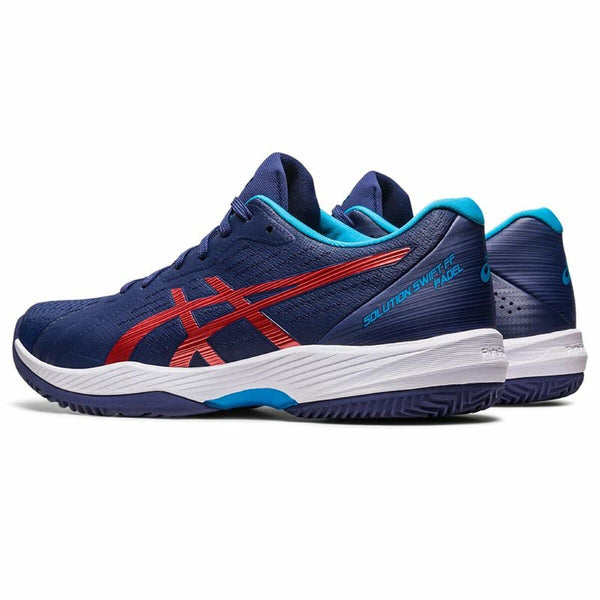 Scarpe da Padel per Adulti Asics Solution Swift FF Blu scuro Uomo