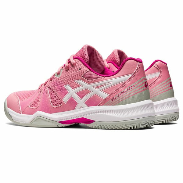 Scarpe da Padel per Adulti Asics Gel-Pádel Pro 5 Donna Rosa