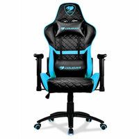 Sedia Gaming Cougar ARMOR ONE Blu/Nero Schienale reclinabile Altezza regolabile