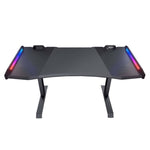 Tavolo Cougar Gaming Mars 150 x 75 cm Nero Acciaio