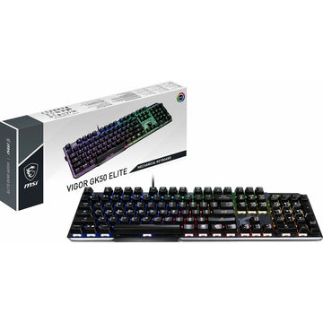 Tastiera per Giochi MSI VIGOR GK50 ELITE Qwerty in Spagnolo