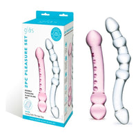 Glass Dildo Large Pleasure Kit Glas (2 pcs)