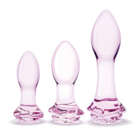 Anal Training Large Pleasure Kit Glas  Rosebud