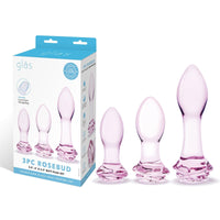 Anal Training Large Pleasure Kit Glas  Rosebud