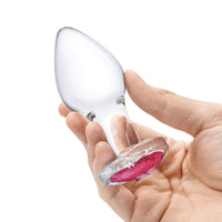 Anal Training Large Pleasure Kit Glas Heart Jewel