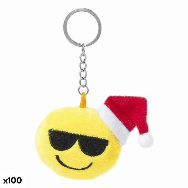 Weihnachtlicher Emoji-Schlüsselanhänger 145469 (100 Stück)