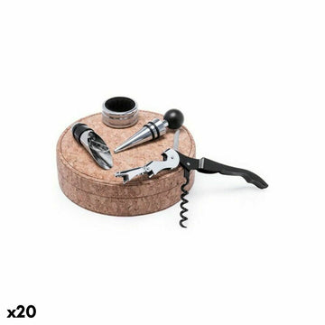 Set di Accessori per il Vino Vintage Coconut 146098 Sughero (20 Unità)